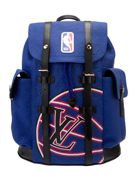 lv christopher backpack virgil abloh|Louis Vuitton Blue Taurillon NBA Christopher Backpack MM .